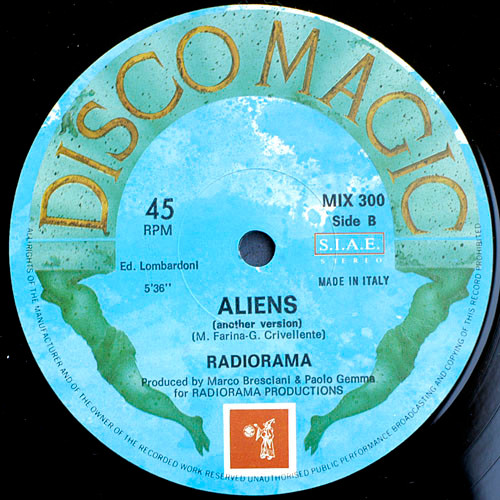 Radiorama - Aliens | Discomagic Records (MIX 300) - 4