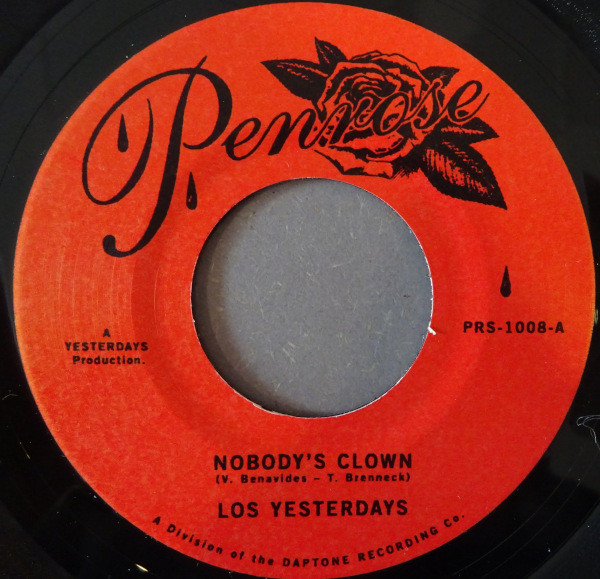Los Yesterdays - Nobody's Clown | Penrose (PRS-1008) - main Los Yesterdays - Nobody's Clown | Penrose (PRS-1008) - main