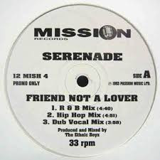 Serenade - Friend Not A Lover | Mission Records (12 MISH 4) - main