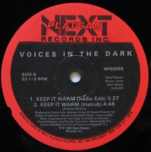 Voices In The Dark - Keep It Warm | Next Plateau Records Inc. (NP50056) - 2 Voices In The Dark - Keep It Warm | Next Plateau Records Inc. (NP50056) - 2