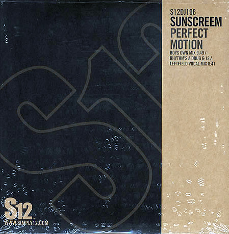 Sunscreem - Perfect Motion | S12 (S12DJ196)