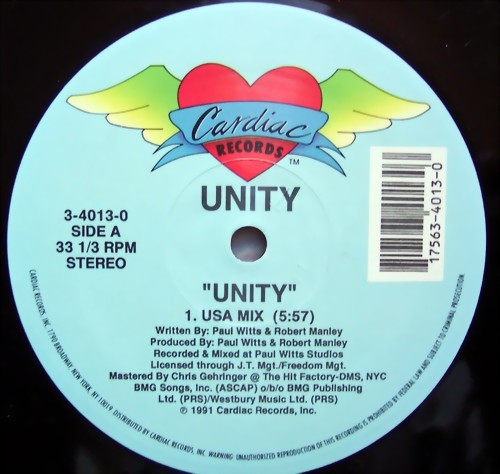 Unity - Unity | Cardiac Records (3-4013-0)