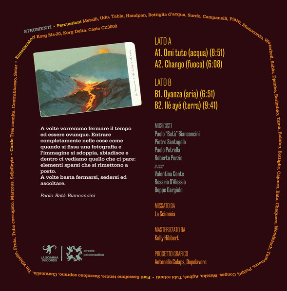 Paolo Bata Bianconcini & Circolo Psiconautico - Asapani | La Scimmia Records (LSCM04) - 2 Paolo Bata Bianconcini & Circolo Psiconautico - Asapani | La Scimmia Records (LSCM04) - 2