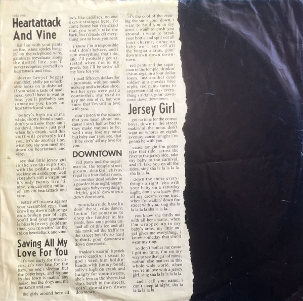 Tom Waits - Heartattack And Vine | Asylum Records (AS 52252) - 4 Tom Waits - Heartattack And Vine | Asylum Records (AS 52252) - 4