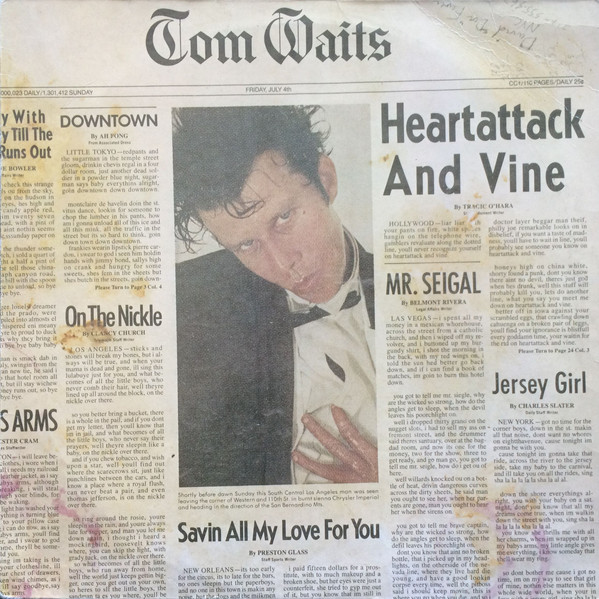 Tom Waits - Heartattack And Vine | Asylum Records (AS 52252) - main Tom Waits - Heartattack And Vine | Asylum Records (AS 52252) - main