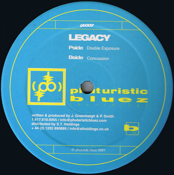 Legacy - Double Exposure / Concussion | Phuturistic Bluez (pb007) - main