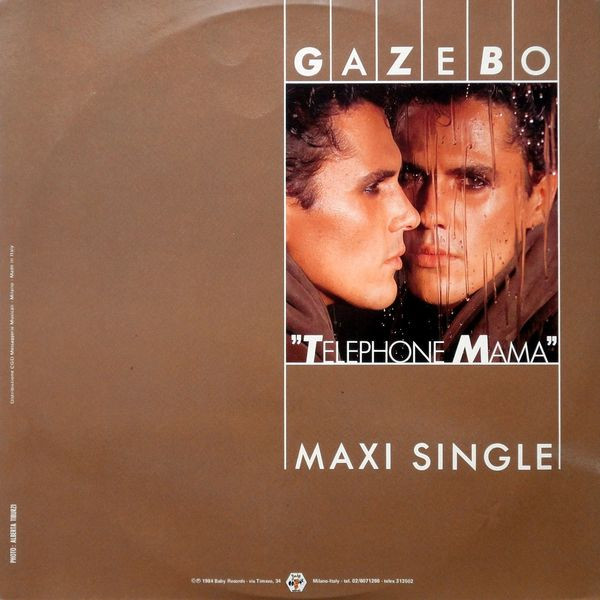 Gazebo - Telephone Mama | Baby Records (BR 54049) - 2 Gazebo - Telephone Mama | Baby Records (BR 54049) - 2