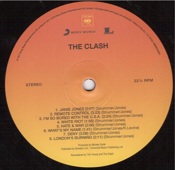 The Clash - The Clash | Columbia (88985348291)