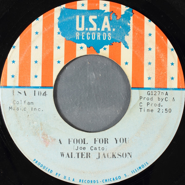 Walter Jackson - The Walls That Separate Us | USA Records (USA 104) - 2 Walter Jackson - The Walls That Separate Us | USA Records (USA 104) - 2