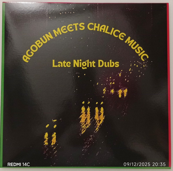 Agobun Meets Chalice Music - Late Night Dubs | Agobun Riddim Section (AGOBUN-LP03)