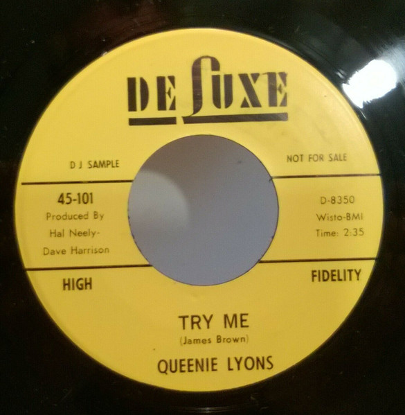 Marie "Queenie" Lyons - Drown In My Own Tears | DeLuxe (45-101) - 3