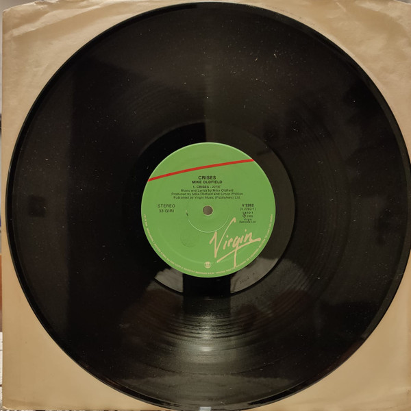 Mike Oldfield - Crises | Virgin (V2262) - 3