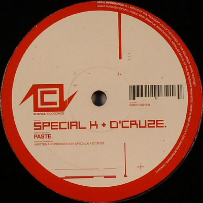 Special K & D'Cruze - Empty Handed / Paste | Charge (CHRG015) - 4