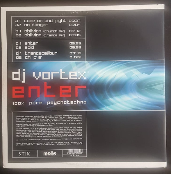 DJ Vortex - Enter | Stik Records (STK 065) - 2