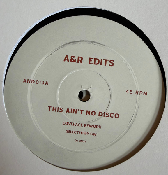 Talking Heads / Tantra - This Is Ain't No Disco / Tarot | A&R Edits (AND013) - 2 Talking Heads / Tantra - This Is Ain't No Disco / Tarot | A&R Edits (AND013) - 2