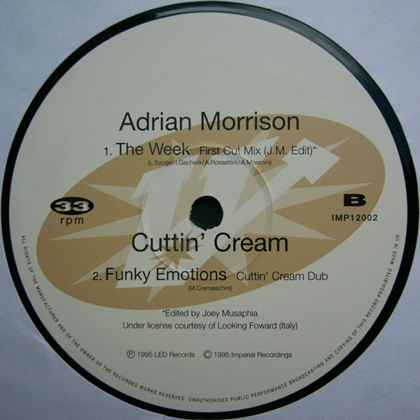 Adrian Morrison - The Week | Imperial Recordings (IMP12002) - 3