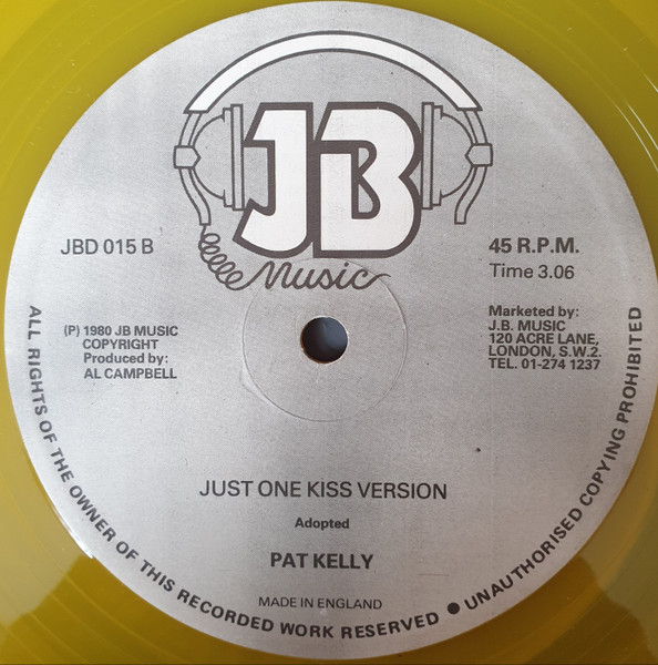 Pat Kelly - Just One Kiss | JB Music (JBD 015) - 2