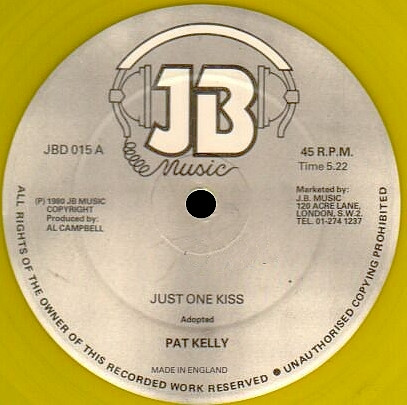 Pat Kelly - Just One Kiss | JB Music (JBD 015)