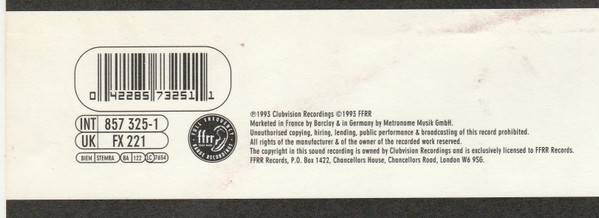 House Of Virginism - I'll Be There For You (Doya Do Do Do Doya) | FFRR (FX 221) - 3