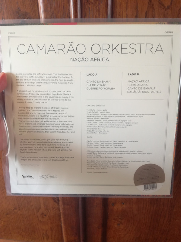 Camarão Orkestra - Nação África | Favorite Recordings (FVR162LP) - 3 Camarão Orkestra - Nação África | Favorite Recordings (FVR162LP) - 3