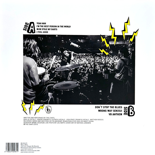 The Chats - The Chats EP | Bargain Bin Records (BB-005LPC) - 2
