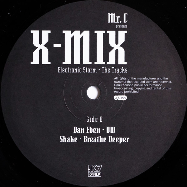 Mr. C - X-Mix (Electronic Storm - The Tracks) | !K7 (!K7044LP) - 8