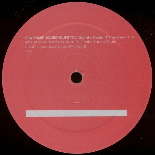 New Order - Someone Like You | London Records (NUOX10) - 6