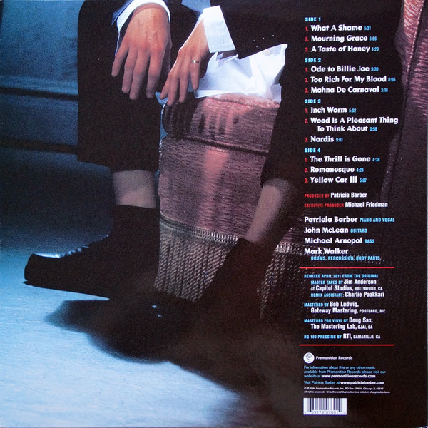 Patricia Barber - Café Blue (2LP) [Vinyl] | Premonition Records (90760-1) - 3