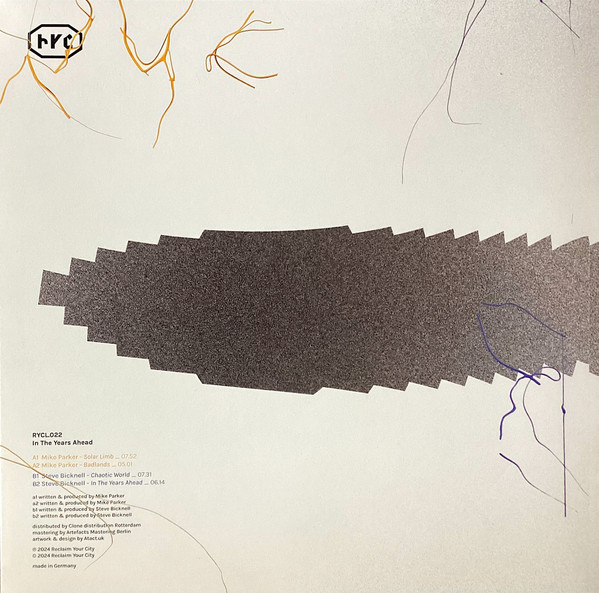 Mike Parker / Steve Bicknell - In The Years Ahead | Reclaim Your City (RYCL.022) - 2 Mike Parker / Steve Bicknell - In The Years Ahead | Reclaim Your City (RYCL.022) - 2