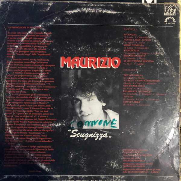 Maurizio - Scugnizza | Vis Radio (LP IM 746) - 2