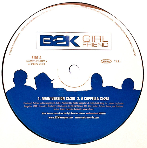 B2K - Girlfriend | Epic (EAS 59159) B2K - Girlfriend | Epic (EAS 59159)