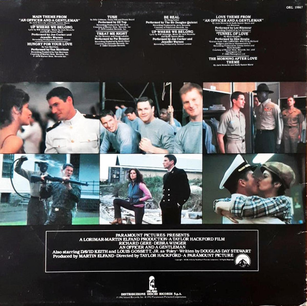 Various - An Officer And A Gentleman | Island Records (ORL 19867) - 2
