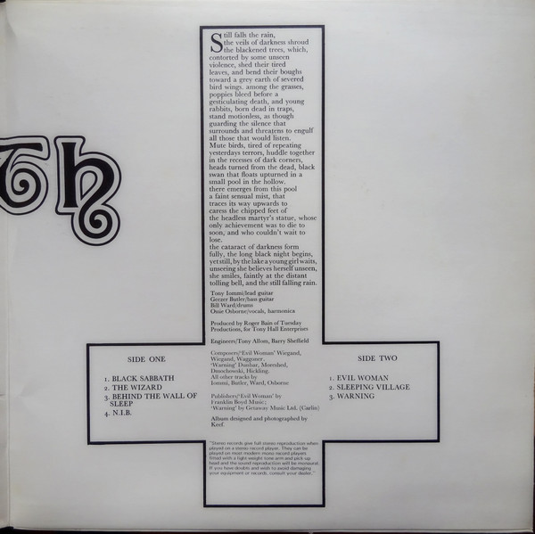 Black Sabbath - Black Sabbath | NEMS (NEL 6002) - 3