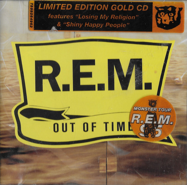 R.E.M. - Out Of Time CD - GOLD - NO HYPE STICKERS | Warner Bros. Records (7599264962) - main R.E.M. - Out Of Time CD - GOLD - NO HYPE STICKERS | Warner Bros. Records (7599264962) - main
