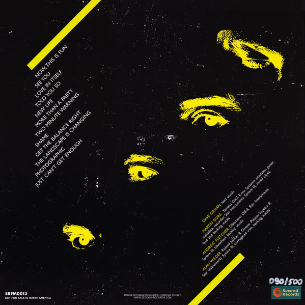 Depeche Mode - Live At The Hammersmith Odeon London • October 6, 1983 | Second Records (SRFM0013) - 2