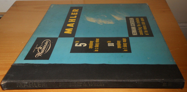 Gustav Mahler , Hermann Scherchen Conducting Orchester Der Wiener Staatsoper - 5th Symphony In C Sharp Minor / 10th Symphony In F Sharp Major | Westminster (WAL 207) - 3