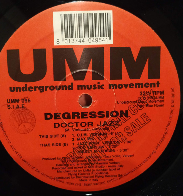 Degression - Doctor Jazz | UMM (UMM 095)