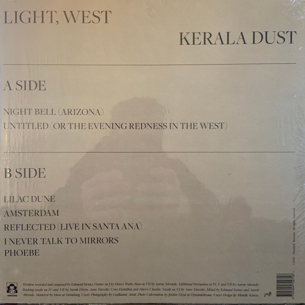 Kerala Dust - Light, West | Denature Records (DR007)
