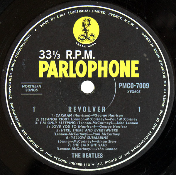 The Beatles - Revolver | Parlophone (PMCO 7009) - 3 The Beatles - Revolver | Parlophone (PMCO 7009) - 3