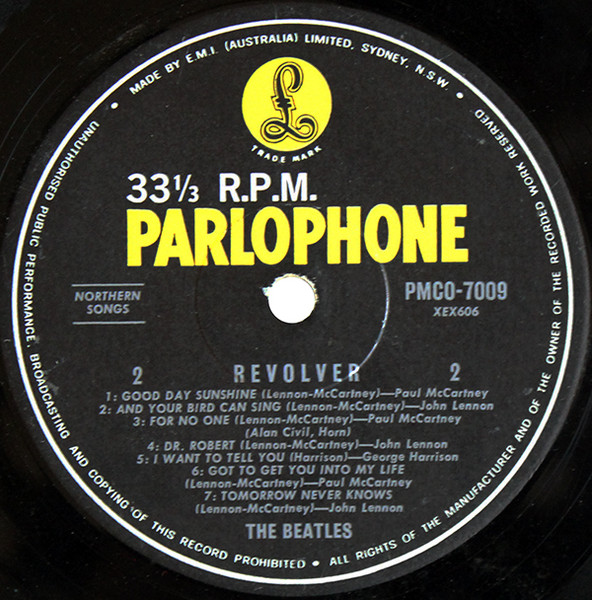 The Beatles - Revolver | Parlophone (PMCO 7009) - 4 The Beatles - Revolver | Parlophone (PMCO 7009) - 4