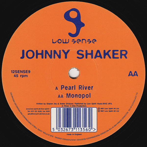 Johnny Shaker - Pearl River / Monopol | Low Sense (12SENSE9)