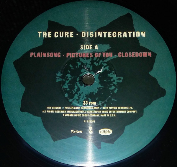 The Cure - Disintegration (Deluxe Edition) | Fiction Records (R1 523284) - 4 The Cure - Disintegration (Deluxe Edition) | Fiction Records (R1 523284) - 4