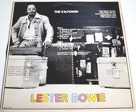Lester Bowie - The 5th Power | Black Saint (BSR 0020) - 2