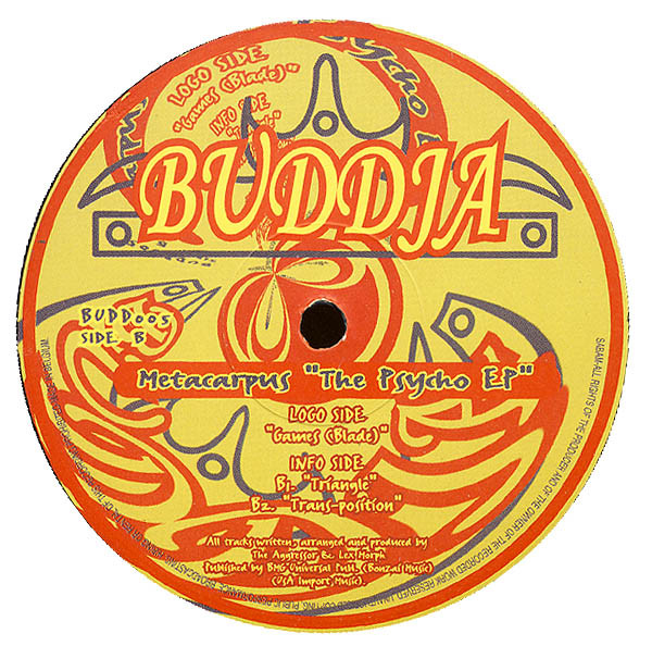 Metacarpus - The Psycho EP | Buddja (BUDD005)