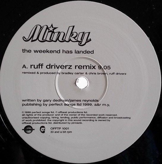 Minky - The Weekend Has Landed (Ruff Driverz Remix) | Offbeat Productions (OFFTP 1001) - 3 Minky - The Weekend Has Landed (Ruff Driverz Remix) | Offbeat Productions (OFFTP 1001) - 3
