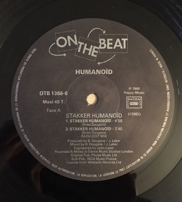 Humanoid - Stakker Humanoid | On The Beat (OTB 1366-6) - 3
