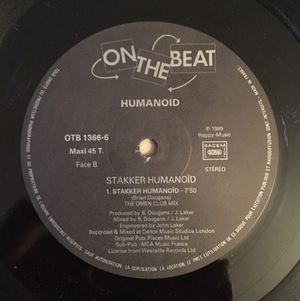 Humanoid - Stakker Humanoid | On The Beat (OTB 1366-6) - 4