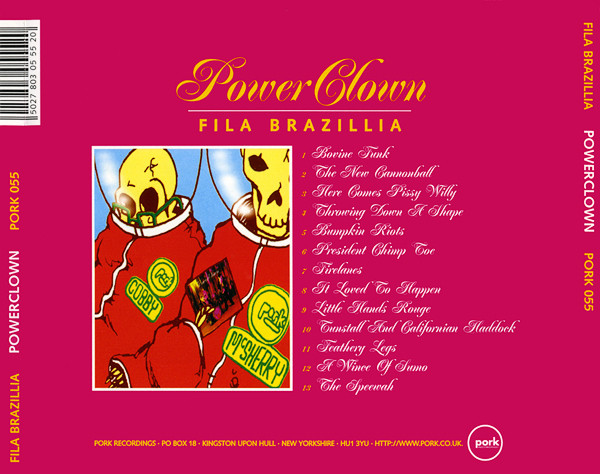 Fila Brazillia - Power Clown | Pork Recordings (PORK 055) - 2