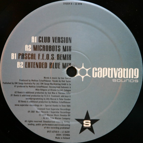 Mathias Schaffhäuser Featuring Rob Taylor - Hey Little Girl | Captivating Sounds (CVS039) - 2 Mathias Schaffhäuser Featuring Rob Taylor - Hey Little Girl | Captivating Sounds (CVS039) - 2