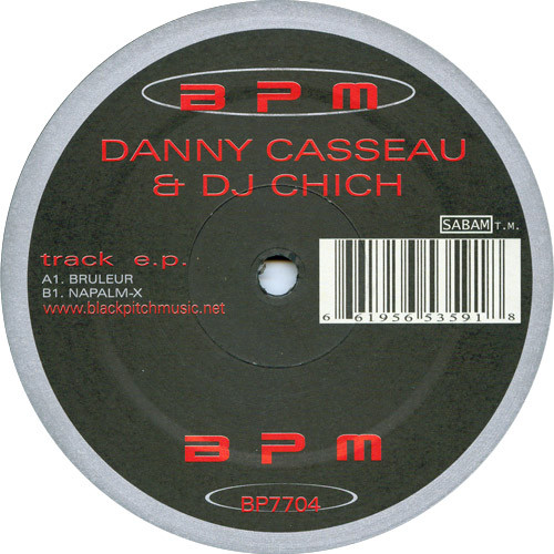 Danny Casseau & DJ Chich - Track E.P. | Black Pitch Music (BP7704)